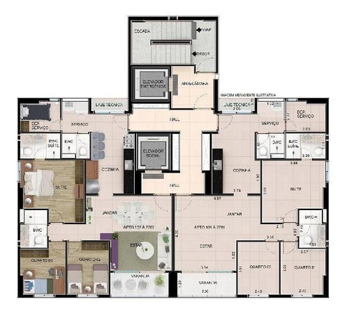 Imagem 12 de 29 de Lançamento Madalena Com 3 Quartos À Venda, 90 M² Por R$ 745.598 - Madalena - Recife/pe - Ap10258