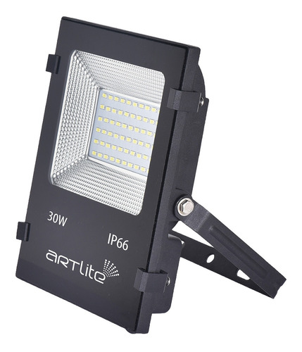 Reflector Led Smd Cuadrado Slim 30w Blanco Calido Artlite Ar