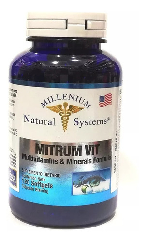 Mitrum Vit (multivitminico) X 120 S - Unidad a $535