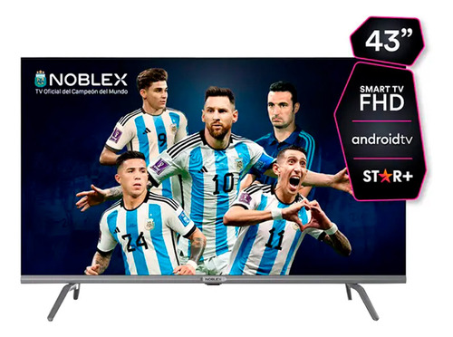 Smart Tv Noblex Led 43  Full Hd Android Tv Dr43x7100 Negro