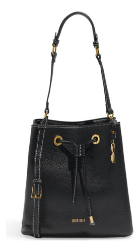 Bolsa Santa Lolla Bucket Cores Cor Floater Black