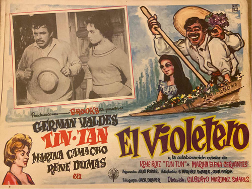 El Violetero (2). Tin-tan. Lobby Card. Usado.