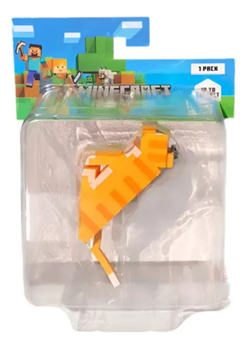 Minecraft Llavero X1 Muñeco Personajes P.m.i Ideal Niños