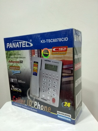 Telefonoalambrico Altavoz Identificador Calculadora Panatel