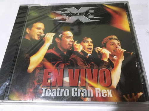 Banda Xxi En Vivo Teatro Gran Rex Cd Nuevo Cerrado