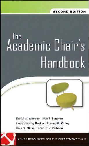 The Academic Chair's Handbook, De Daniel W. Wheeler. Editorial John Wiley Sons Ltd, Tapa Dura En Inglés