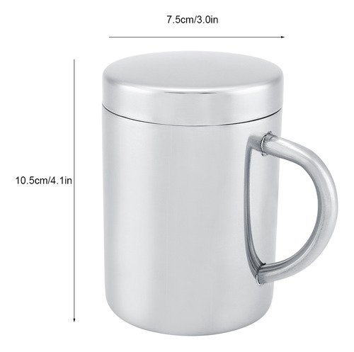 Tazas De Acero Inoxidable Con Aislamiento De Doble Pared