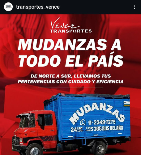 Fletes Y Mudanzas A Toda La Nación. Cotizaciones X Whatssap