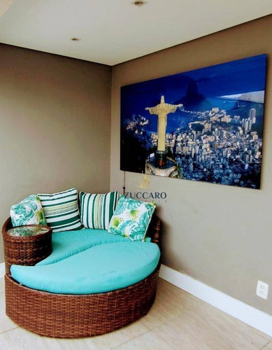 Cobertura Na Vila Augusta 204m², Condomínio Supera, 3 Dormitórios, 2 Suítes, 5 Vagas Cobertas. - Co0128