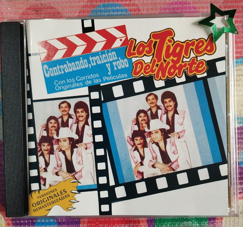 Los Tigres Del Norte Cd Temas De Películas Ñ Estándar (Usado)