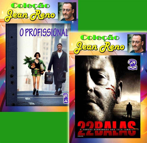 Coleção Sensacional Do Ator Jean Reno 10 Dvds