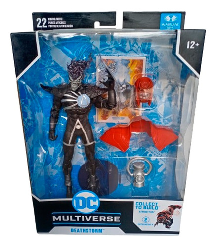 Figura Deathstorm De Dc Multiverse Original En Caja (Usado)