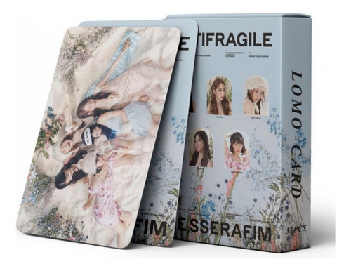 55 Photocards Le Sserafin - Edición Antifragile