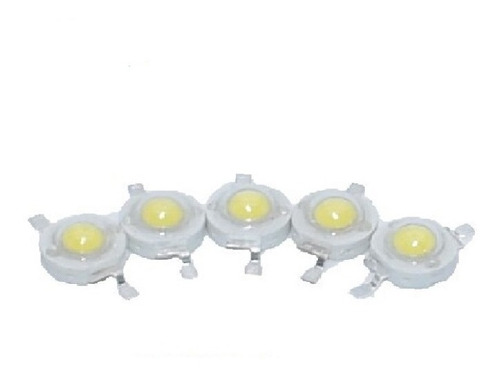 10 Unidades Led 3w Blanco Frio 3,4-3,6v 180-200lm 6500k