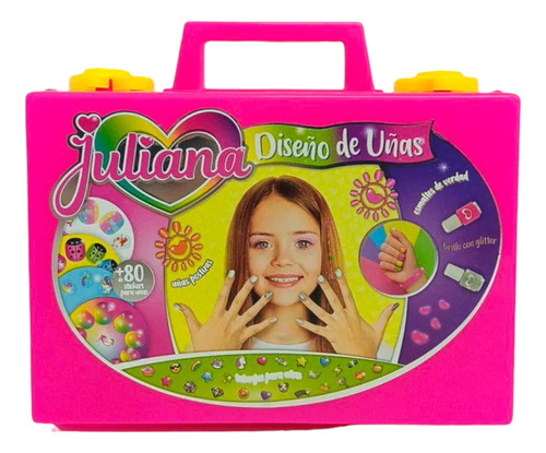 Valija Juliana Chica Diseño De Uñas Con Esmaltes De Verdad