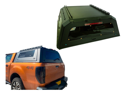 Cúpula De Pick Up Aluminio Compatible Con Ford Ranger 13-23