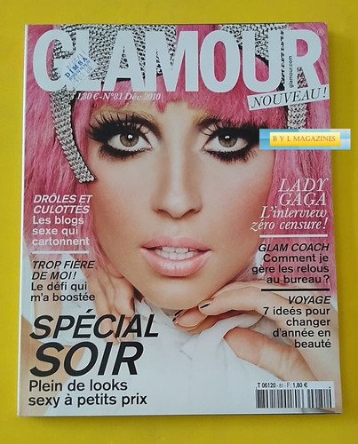 Lady Gaga Revista Glamour Francia 2010