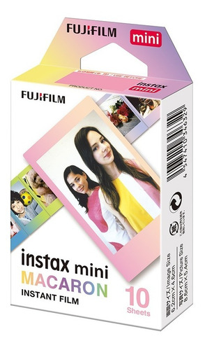 Imagen 3 de 5 de Película Fujifilm Instax Mini Macaron (10 Hojas)