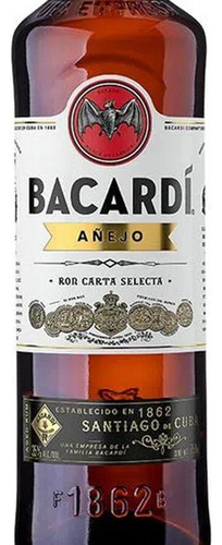 Pack De 6 Ron Bacardi Añejo 750 Ml