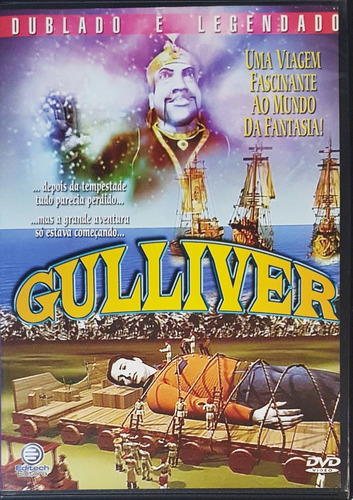 Dvd As Viagens De Gulliver Animação Pentamidia India Origina