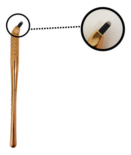 20 Un Caneta Tebori C/ Lâmina 18u Descartavel Gold Lovbeauty