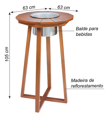 Cervejeira Alta Moderna Balde De 12 Litros