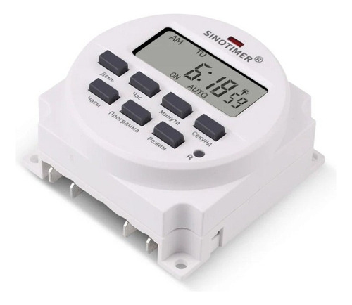 Temporizador Timer 12 Vcd 7 Dias Programable Digital