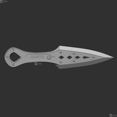 Imagen 2 de 4 de Archivo Del Kunai De La Herencia De Los Esp- Arte Plastico