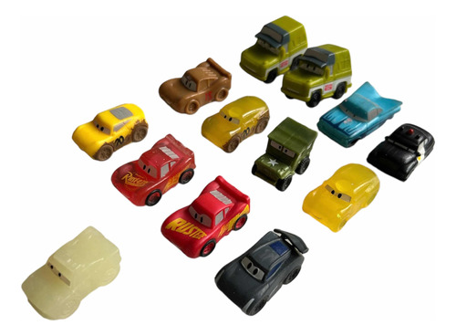 Lote De 13 Ooshies De Cars