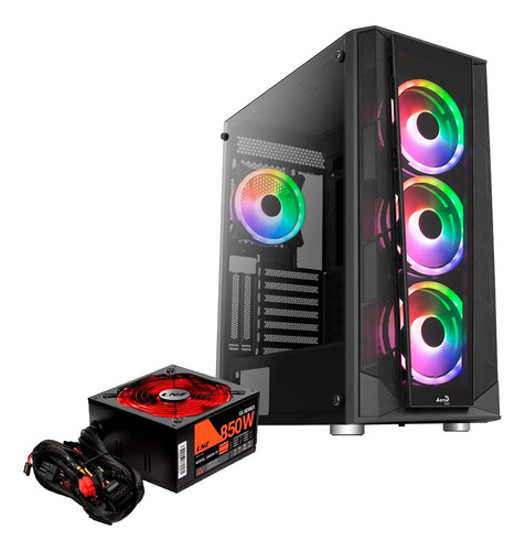 Gabinete Pc Gamer Aerocool Prism Con Fuente Lnz850