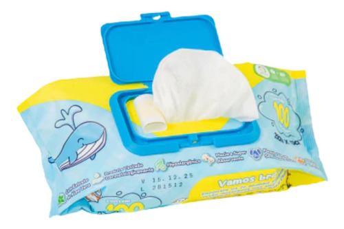 Kit Baby Club Ultra Care 12 Unidades Toalhas Umedecidas