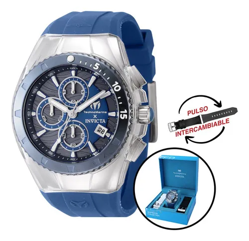 Reloj technomarine azul sales