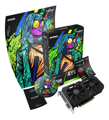 Gpu Nvidia Geforce Rtx 3050 6gb Gddr6 96bit Projeto Edge