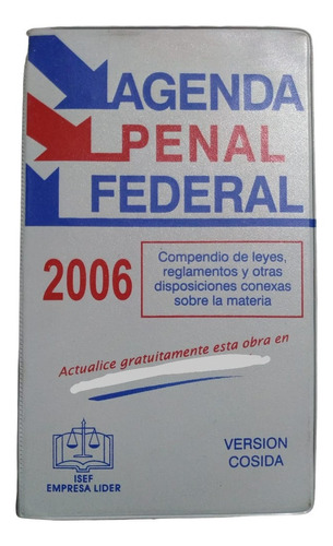 Agenda Penal Federal 2006 Isef