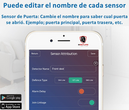 Alarma Wifi Gsm Gprs Notificaciones Push Via App Casa Negoci