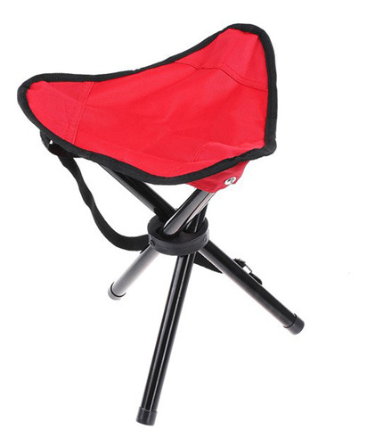 Silla Plegable Portátil Con Trípode Para Acampar Y Pescar