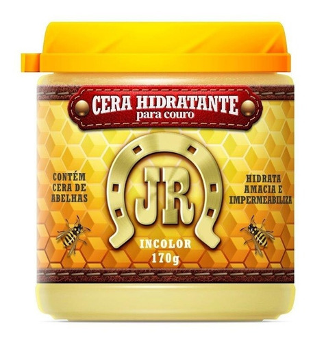 Imagem 2 de 10 de Kit Hidratante De Couro Óleo De Mocotó 500 + Cera Jr 180g