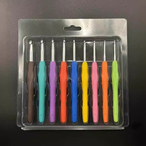 Juego De 12 Tarjetas Con Ganchillo Tpr De 2 A 8 Mm (mano)