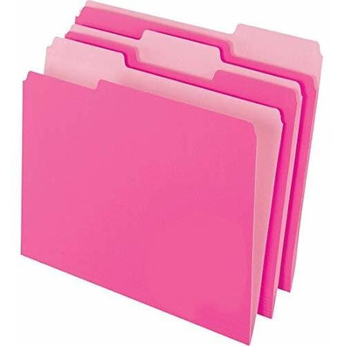 Carpeta Archivadora Rosa 100 Unds.