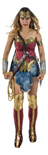 Disfraz Mujer Maravilla Wonder Woman Deluxe Costume Halloween Fiesta 