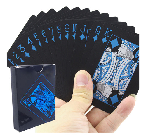 Mz Cartas De Póquer De Plástico For Fiestas Y Viajes