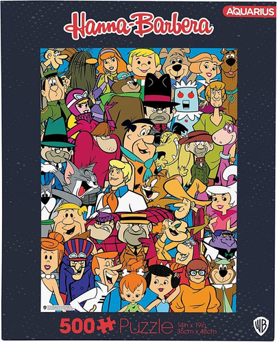 Hanna Barbera Cast Rompecabezas 500 Pzas Aquarius Scooby