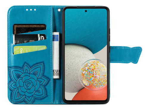 Funda De Teléfono Cartera Con Cordón Para Samsung S25 Edge