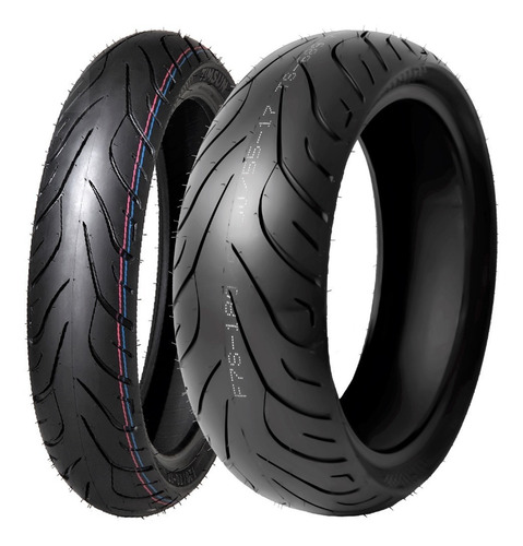 Llantas Timsun 180/55-17 73h + 120/70-17 58h Ts-689 Hgrip Tl