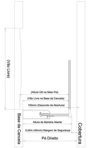 Barrera Vehicular Automatica Brazo 4 Metros Rectangular