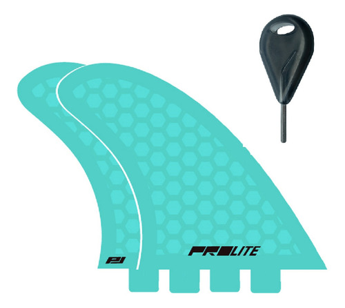 Jogo Quilha Para Prancha Surf Model Biquilha Malibu Prolite