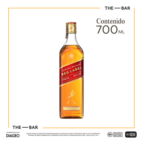 Whisky Johnnie Walker Red 700ml