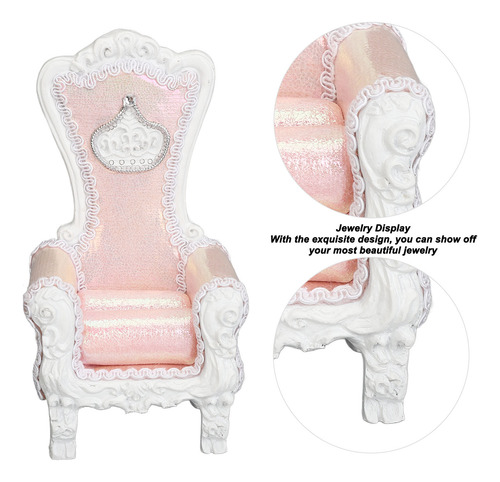 Soporte De Exhibición De Joyas Con Diseño De Silla