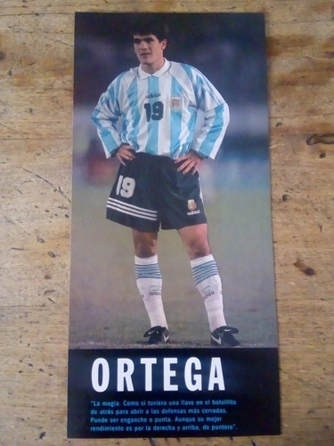 Selección Fútbol Argentina Ortega Burrito Selección