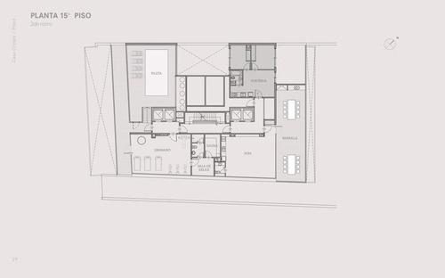Imagen 17 de 21 de Casa Crespo Av Corrientes Al 5400 74 M2 2 Dormitorios Amenities Entrega 2021